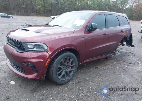 2021 Dodge Durango Srt 392 Awd z USA, uszkodzony, nr VIN 1C4SDJGJ6MC746345